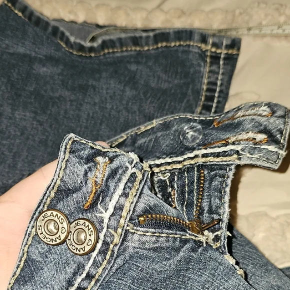 Angels Stylish Blue, Boot Cut Jeans - Picture 10 of 13